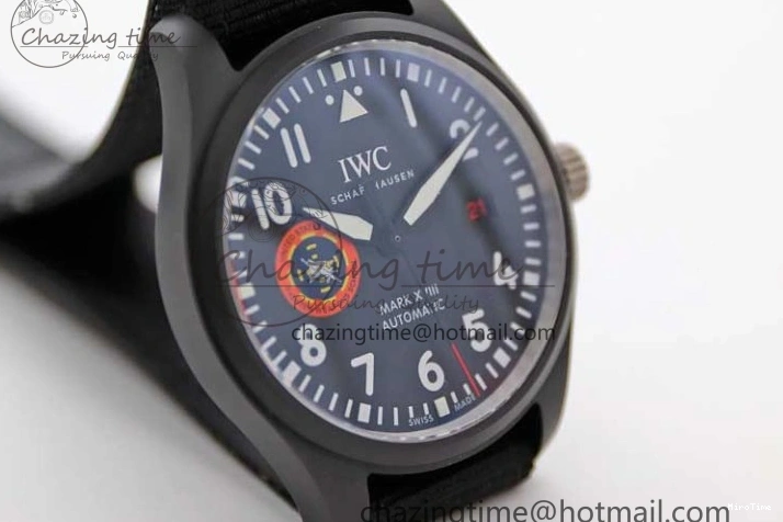 MIROTIME 0403 Mark XVIII ‘TOPGUN SFTI’ Ceramic M+F Best Edition Black Dial on Black Nylon Strap A MultiPurpose 7047